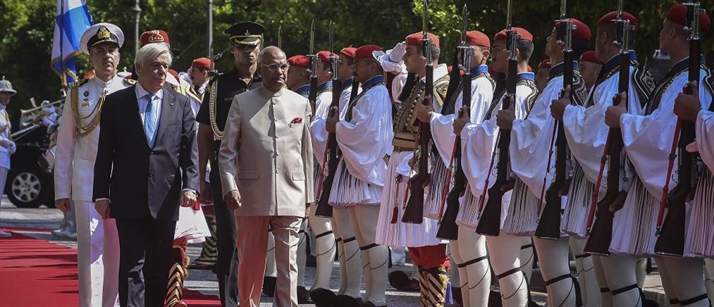 Επίσημη επίσκεψη του Προέδρου της Ινδίας στην Αθήνα