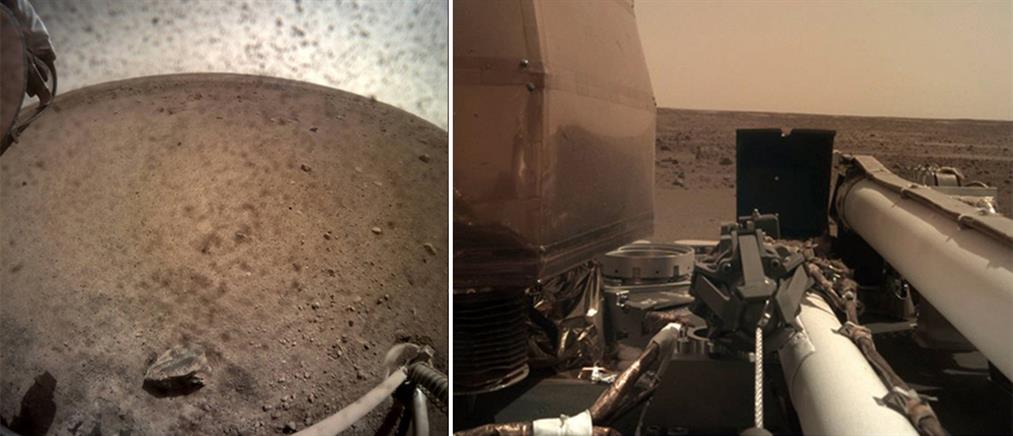 “Μαγεύουν” οι πρώτες καθαρές φωτογραφίες του InSight από τον Άρη (εικόνες)
