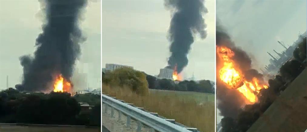 Έκρηξη στο μεγαλύτερο εργοστάσιο χημικών της Γερμανίας (βίντεο)