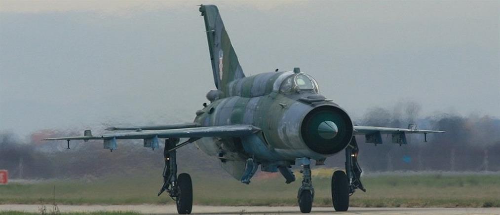 Συντριβή μαχητικού αεροσκάφους στην Συρία