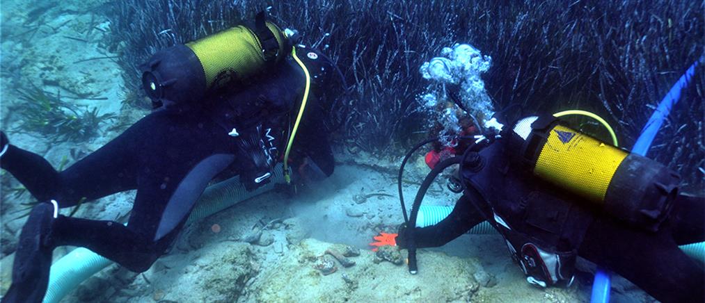 Εντυπωσιακές εικόνες από την υποβρύχια έρευνα στον αρχαίο Ολούντα