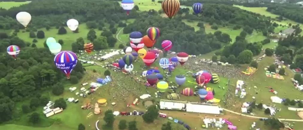 Πλημμύρισε αερόστατα ο ουρανός του Μπρίστολ (βίντεο)