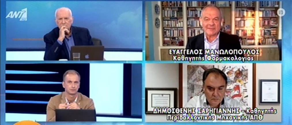 Μανωλόπουλος: το εμβόλιο της γρίπης ενισχύει την άμυνα και κατά του κορονοϊού (βίντεο)
