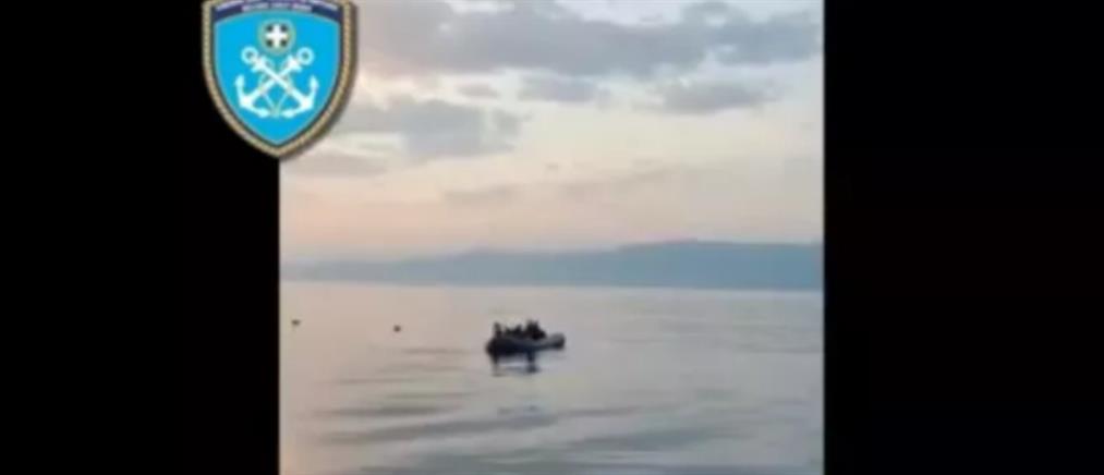 Σάμος: Επιχείρηση διάσωσης 29 παράτυπων μεταναστών (βίντεο)
