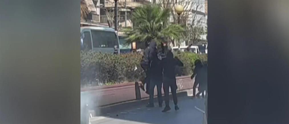 ΑΣΟΕΕ: βίντεο ντοκουμέντο με την επίθεση στο περιπολικό