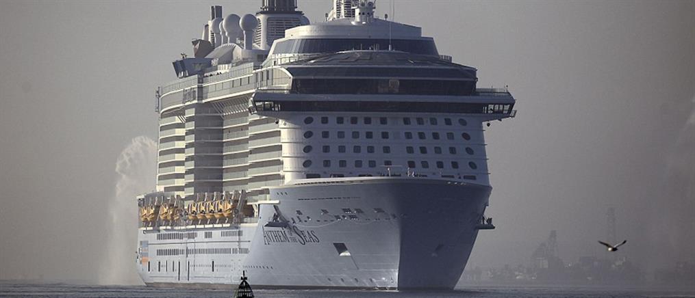 Δέος προκαλεί το νέο κρουαζιερόπλοιο Anthem of the Seas