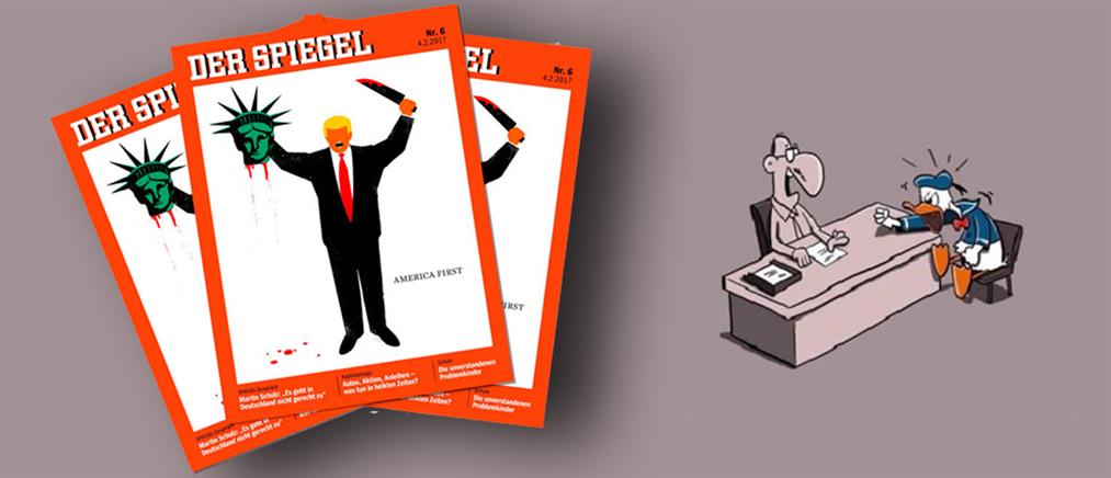 Der Spiegel: Ο Ντόναλντ Τραμπ αποκεφάλισε το Άγαλμα της Ελευθερίας