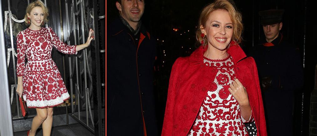 Φωτιά στα κόκκινα η Kylie Minogue