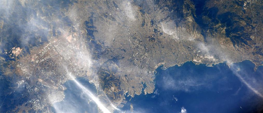 Η Αθήνα από το Διάστημα: Φωτογραφία από τον Διεθνή Διαστημικό Σταθμό
