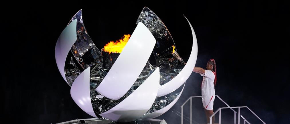 Ολυμπιακοί Αγώνες: Η Ναόμι Οσάκα άναψε την Ολυμπιακή φλόγα (εικόνες)