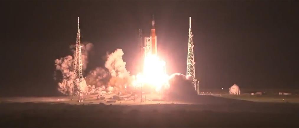 NASA: Εκτοξεύθηκε με επιτυχία η αποστολή  Άρτεμις 1 για τη Σελήνη (βίντεο)