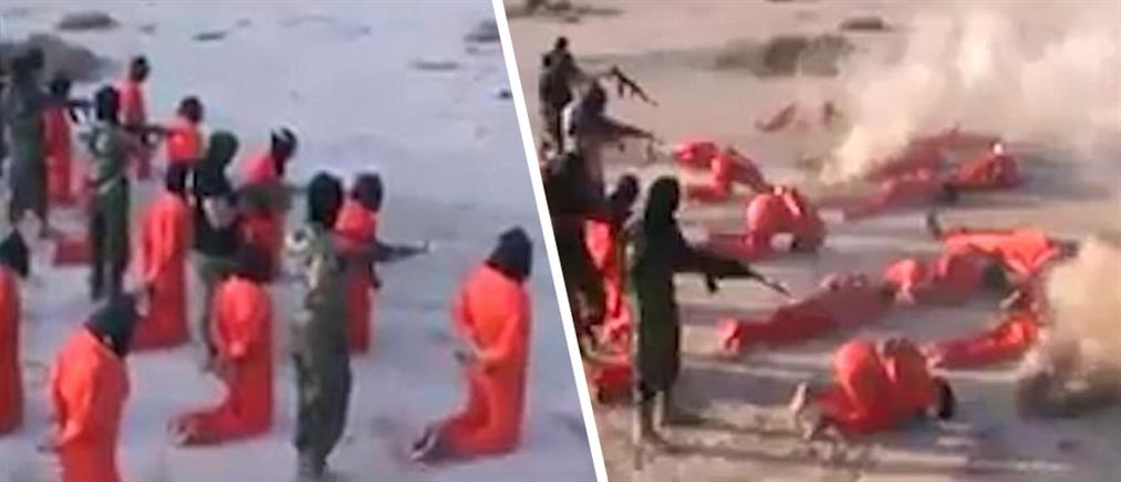 Βίντεο – σοκ: μαζική εκτέλεση τζιχαντιστών στην Λιβύη