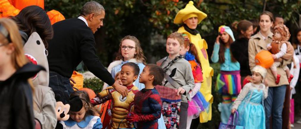Δείτε πως γιόρτασε το «Halloween» το ζεύγος Ομπάμα