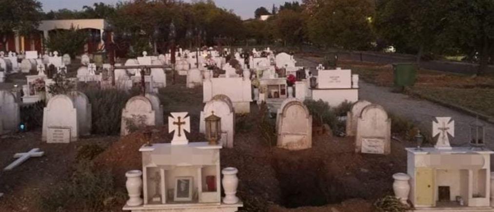 Κορονοϊός – Θεσσαλονίκη: ανοίγουν δεκάδες νέους τάφους για τα θύματα (εικόνες)