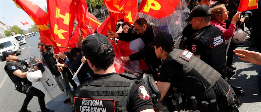 Κωνσταντινούπολη: “πεδίο μάχης” η πλατεία Ταξίμ για την Εργατική Πρωτομαγιά