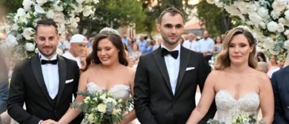 Τρίκαλα: Δίδυμες παντρεύτηκαν την ίδια ημέρα (εικόνες)