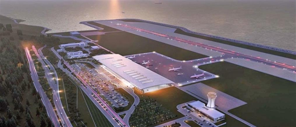Τουρκία: ο Ερντογάν εγκαινίασε αεροδρόμιο χτισμένο πάνω στην θάλασσα (εικόνες)