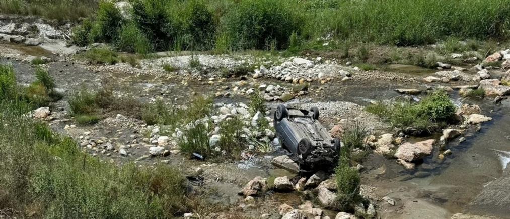 Τροχαίο - Αριδαία: Αυτοκίνητο έκανε “βουτιά” από γέφυρα

