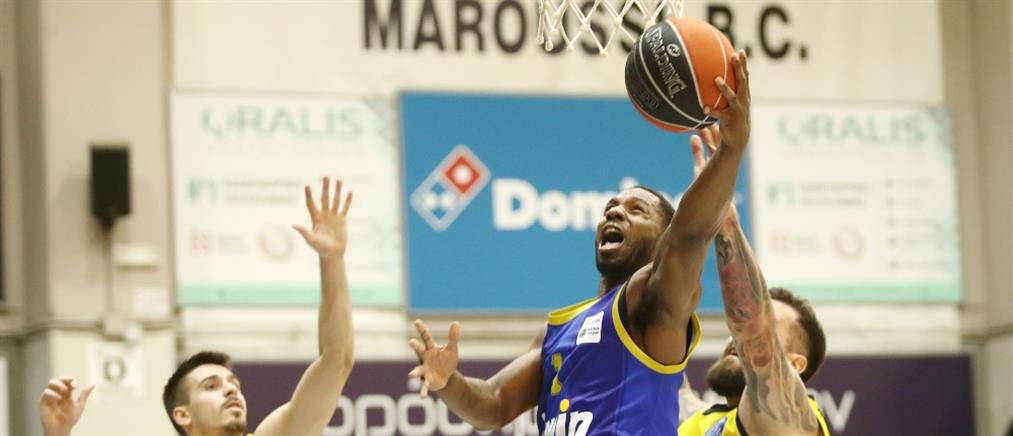 Basket League: “Περίπατος” του Περιστερίου στο Μαρούσι με άνετη επικράτηση