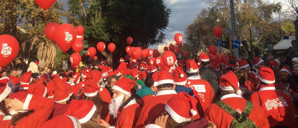 Santa Run: Με Άγιους Βασίληδες “πλημμύρισαν” οι δρόμοι στα Χανιά (εικόνες)