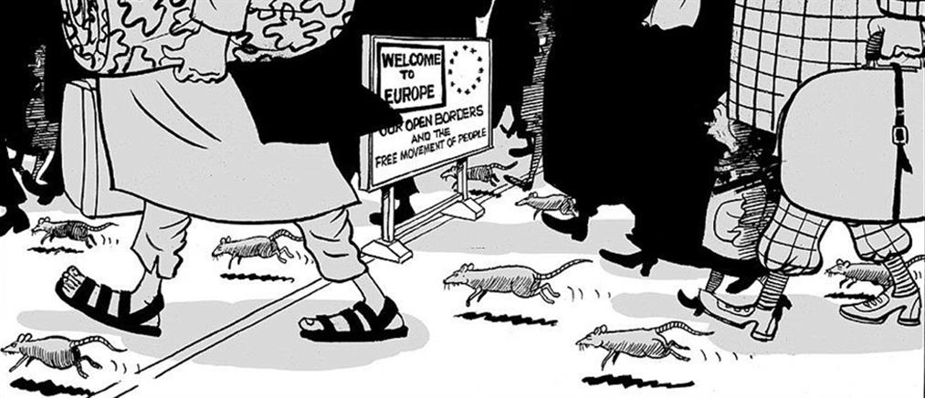 Σάλος με ρατσιστικό σκίτσο για τους πρόσφυγες της Daily Mail