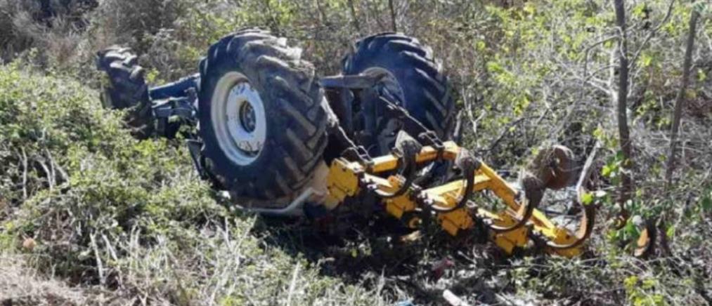 Έδεσσα: Αγρότης καταπλακώθηκε από το τρακτέρ του και πέθανε