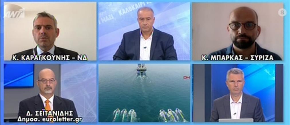 Καραγκούνης και Μπάρκας στον ΑΝΤ1 για την τουρκική προκλητικότητα (βίντεο)
