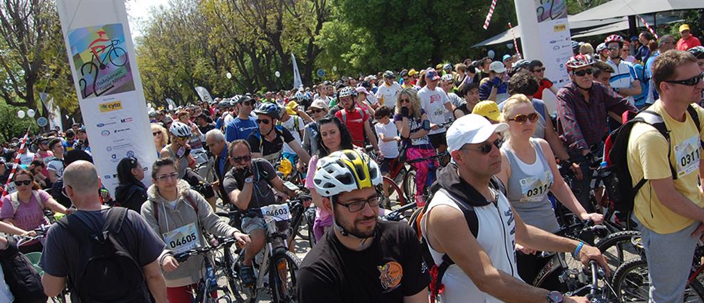 Πέρα από κάθε προσδοκία η συμμετοχή στον 22ο Ποδηλατικό Γύρο Αθήνας