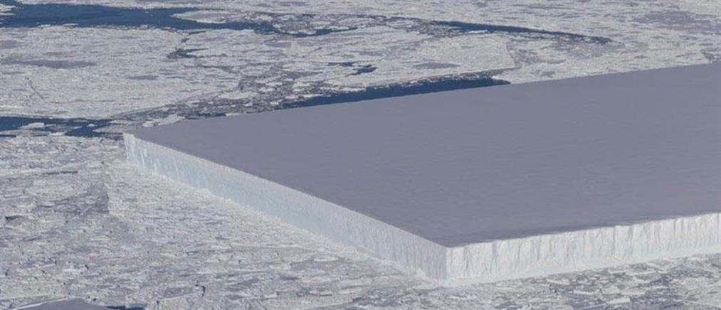 Εντυπωσιακή φωτογραφία: Σπάνιο παγόβουνο με τέλεια γεωμετρία απαθανάτισε η NASA
