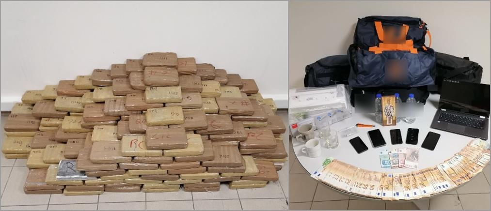Εκατοντάδες κιλά κοκαΐνης στην Θεσσαλονίκη (εικόνες)