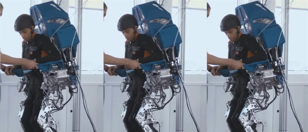 Ρομποτικός εξωσκελετός για παραπληγικούς από ελληνικής καταγωγής επιστήμονα (Βίντεο)