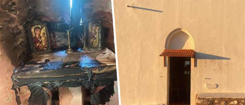 Βανδαλισμός εκκλησίας: Ιερόσυλοι έβαλαν φωτιά στην Αγία Τράπεζα (εικόνες)