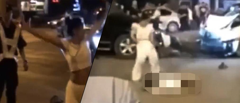 Τον “πάτησε” με το αυτοκίνητο και άρχισε να χορεύει πάνω από το πτώμα του (Βίντεο)