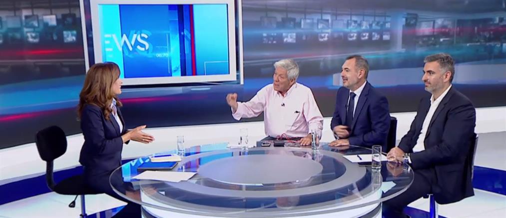Εκλογές 2019: Μπαλαούρας, Κατσανιώτης και Διαμαντίδης στον ΑΝΤ1 (βίντεο)