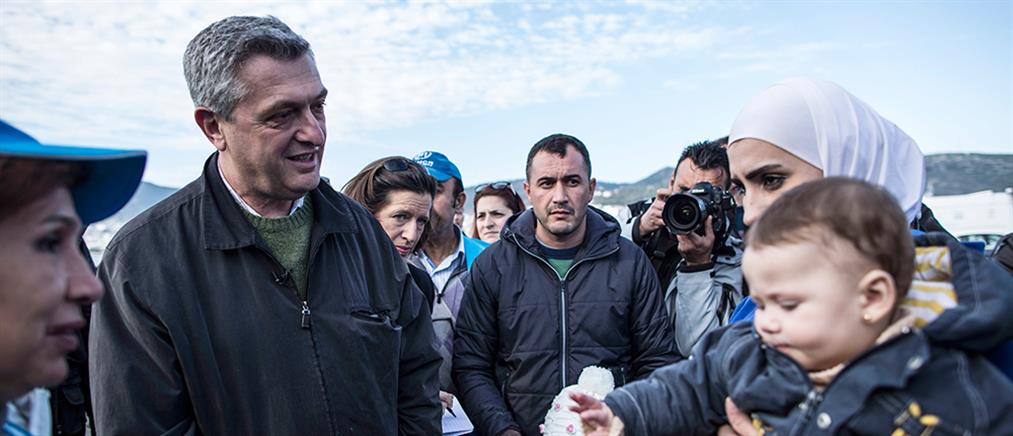 Στην Ελλάδα ο Ύπατος Αρμοστής του ΟΗΕ για τους πρόσφυγες