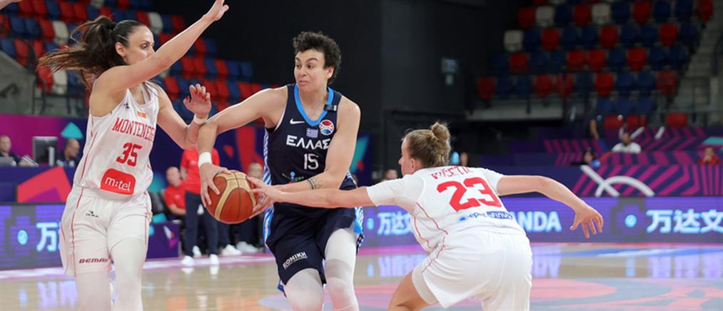 Eurobasket 2023: Ήττα για την Εθνική Γυναικών από το Μαυροβούνιο