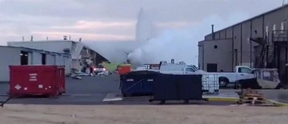 Ισχυρή έκρηξη σε αεροναυπηγική εταιρεία (βίντεο)