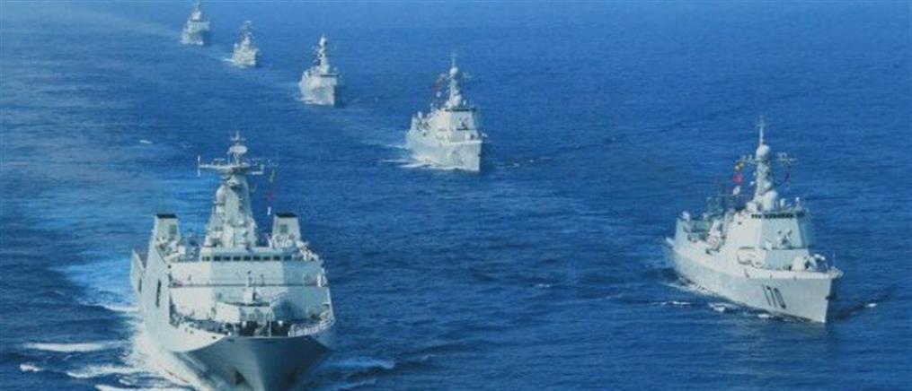 Ρωσικά και κινεζικά πολεμικά πλοία στη Μεσόγειο