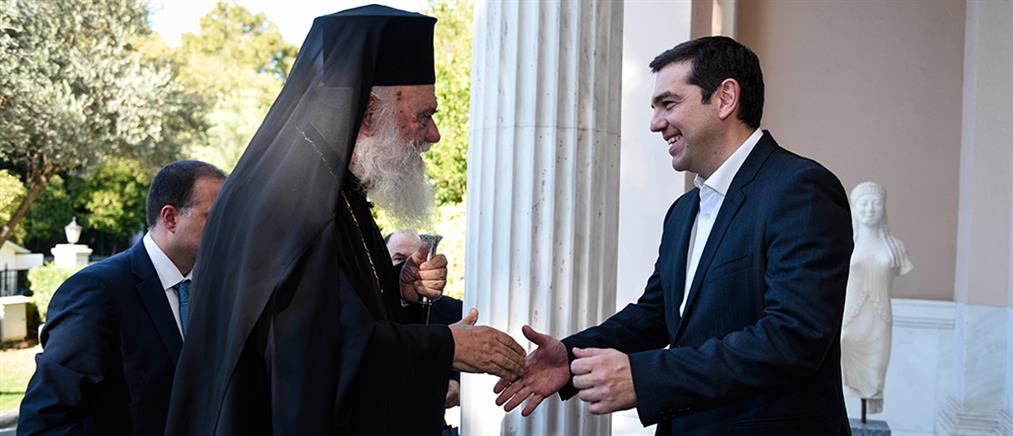 Δείπνο του Πρωθυπουργού στον Αρχιεπίσκοπο Αθηνών
