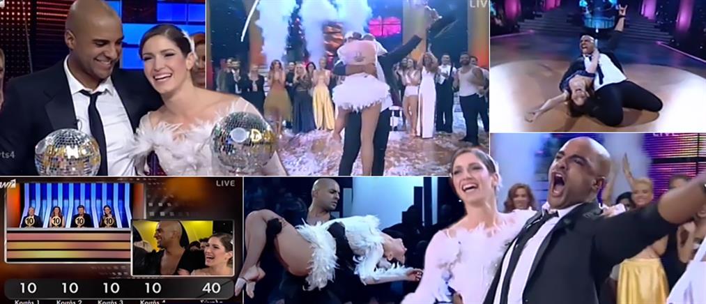 Ο Ησαΐας Ματιάμπα «στέφθηκε» νικητής του Dancing with the Stars