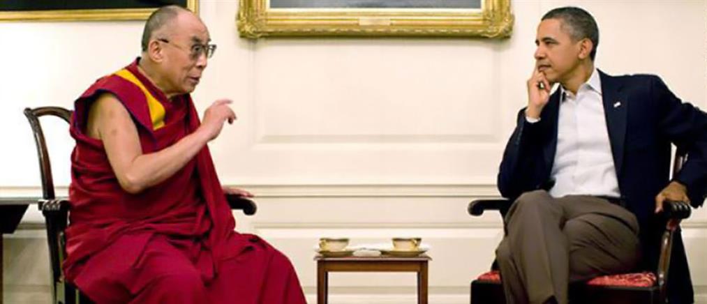 Ο Δαλάι Λάμα στον Λευκό Οίκο