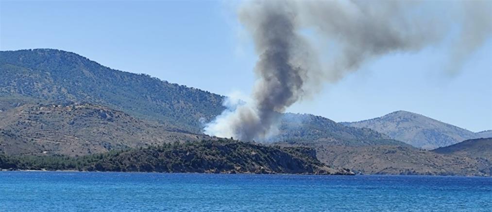 Φωτιά στην Χίο: Σύλληψη άνδρα για την πυρκαγιά