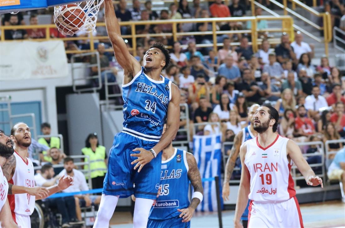 Aegean - Εθνική Ελλάδος- Εθνική Ιράν - μπάσκετ