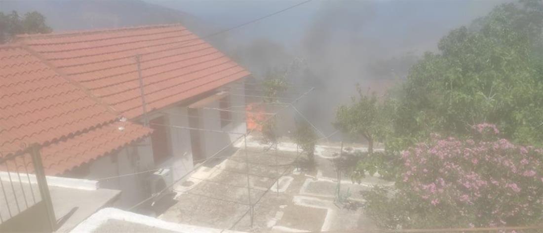 Φωτιά στην Κεφαλονιά: Εκκενώθηκε περιοχή, ενισχύθηκαν οι δυνάμεις