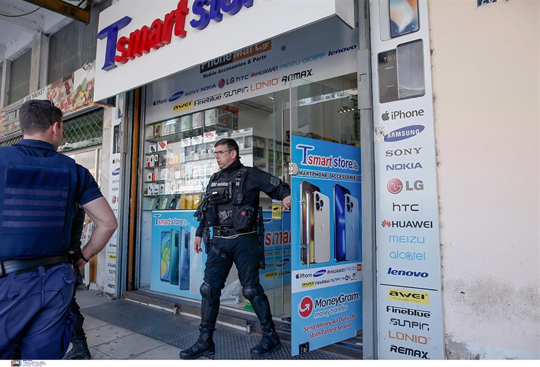 απόπειρα ληστείας - σύλληψη δραστών - κατάστημα - Θεσσαλονίκη