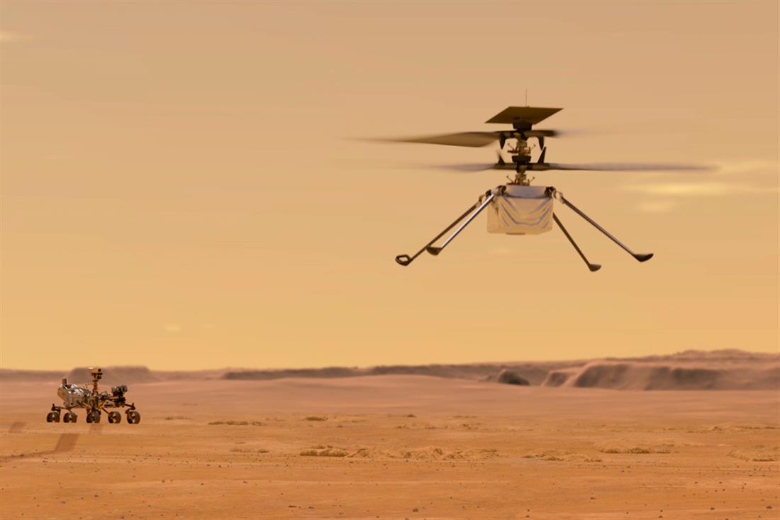 Ingenuity - drone - ελικόπτερο - NASA - JPL