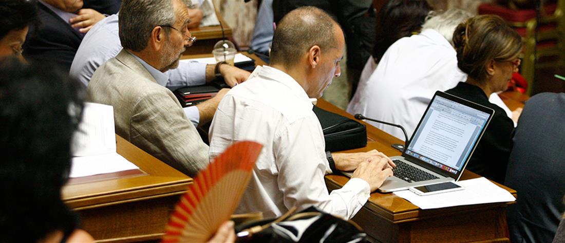 Βουλή - ΣΥΡΙΖΑ - ΚΟ - Κοινοβουλευτική Ομάδα - Γιάνης Βαρουφάκης