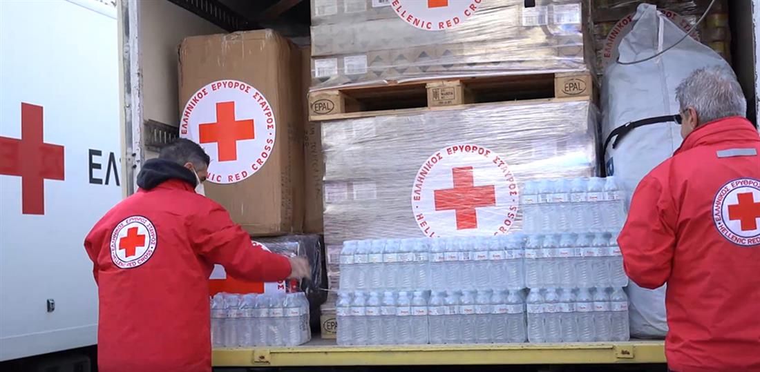 Ελληνικός Ερυθρός Σταυρός - ανθρωπιστική βοήθεια - Ουκρανία