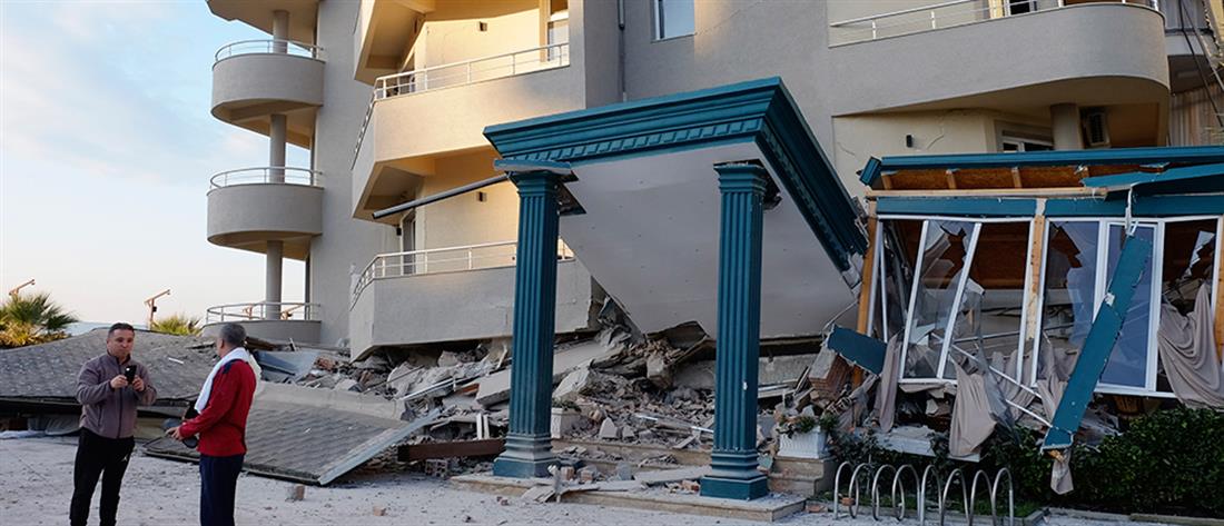 AP - Αλβανία - Δυρράχιο - σεισμός - καταστροφές