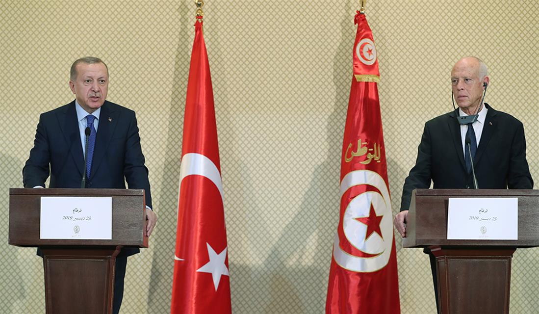 AP - Ερντογάν - Τυνησία